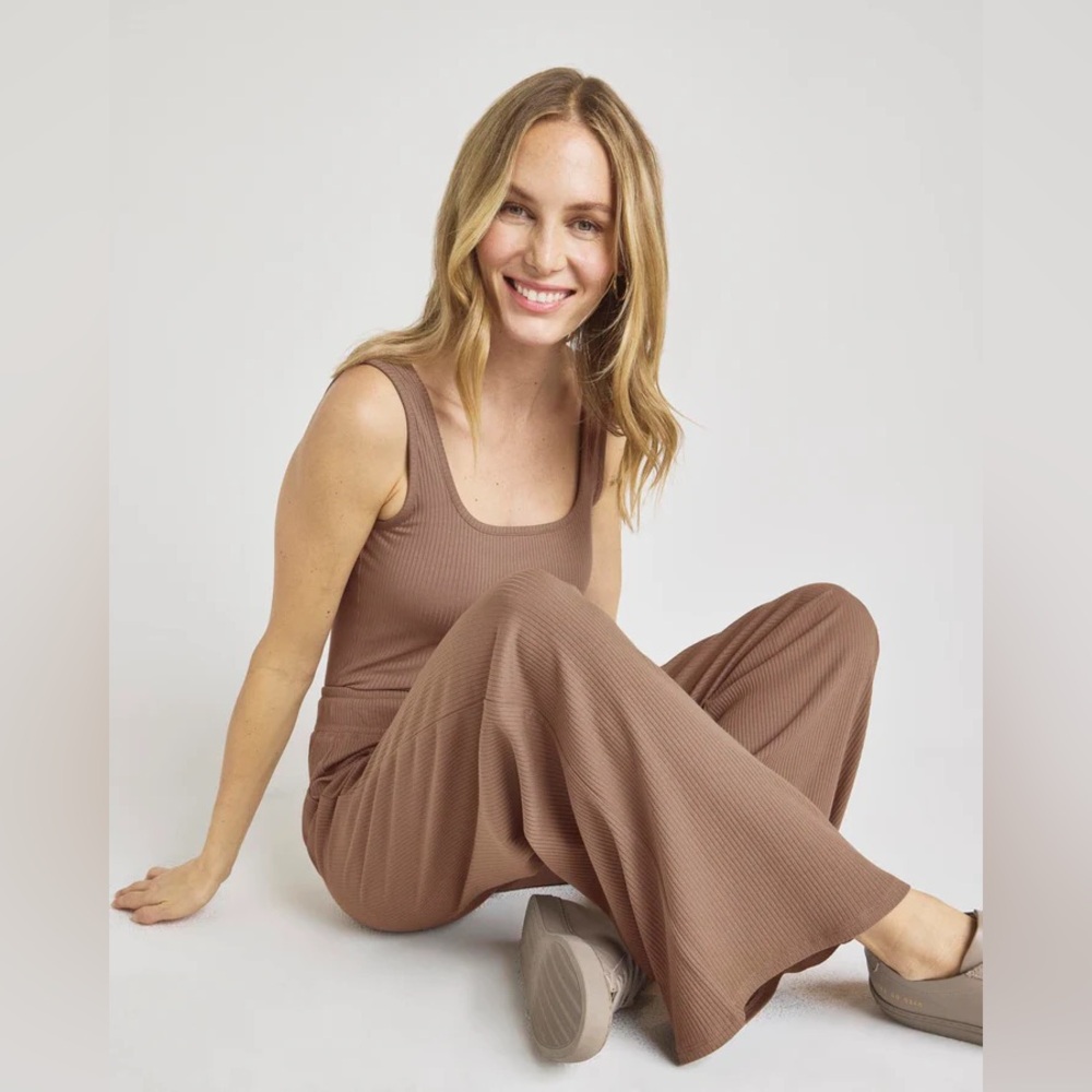 NWT Splendid | Modal Rib LYR Wide Leg Pant